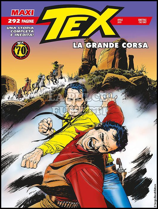 TEX MAXI #    22: LA GRANDE CORSA